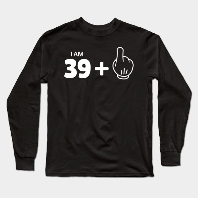 40th birthday Long Sleeve T-Shirt by Circle Project